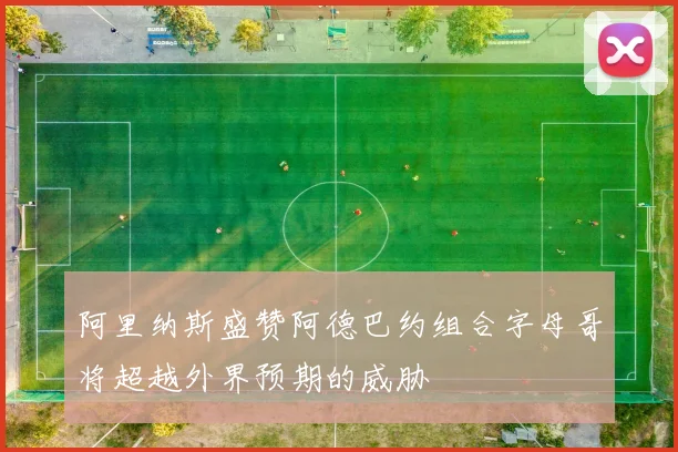 阿里纳斯盛赞阿德巴约组合字母哥将超越外界预期的威胁